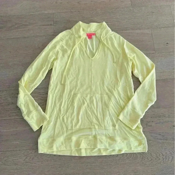 Lilly Pulitzer Cassi Popover Yellow Medium - Picture 1 of 6